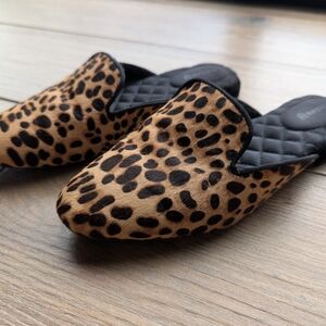 Leopard Print Women's Slip-On Shoes